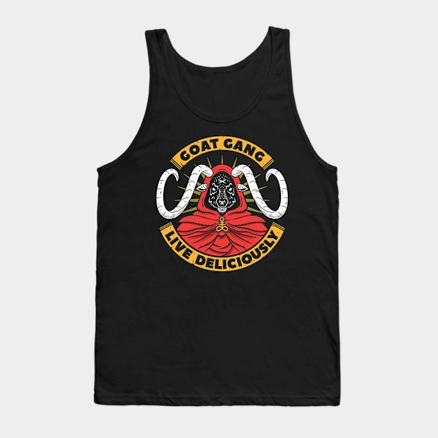 Goat Gang Tank Top by FourteenEight